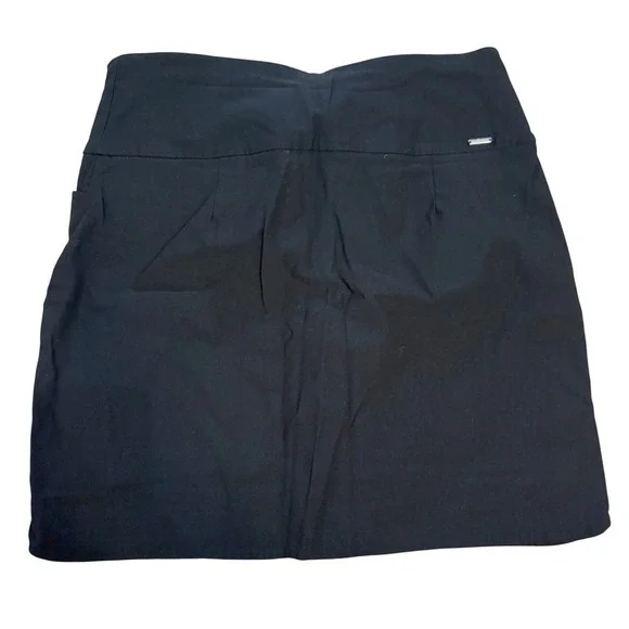 S.C. & CO Womens Black Active Skort Size M Stretch Pull On Tennis Golf Skort - Picture 2 of 5